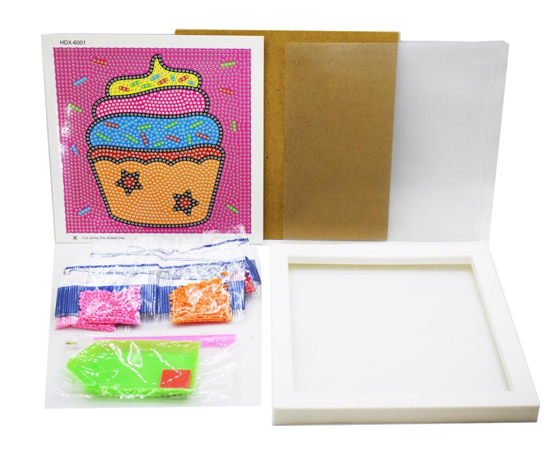 Asera DIY 5D Cartoon Diamond Painting Kits for Adults Diamond Art by Number Kits with Rhinestone Gem Art Painting Full Drill Home Wall Decor 2 Set - Image 3