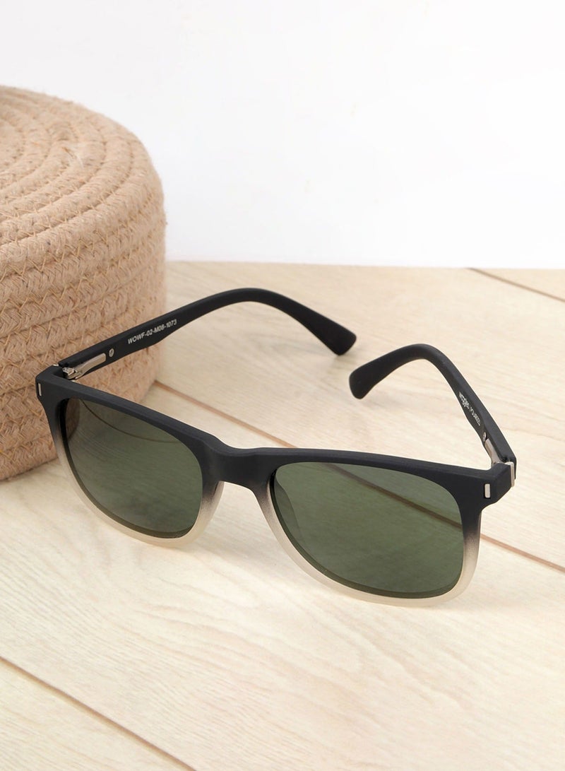 ووجلز نظارات شمسية مربعة مستقطبة أنيقة | للرجال والنساء | حماية 100% من الأشعة فوق البنفسجية - Image 1