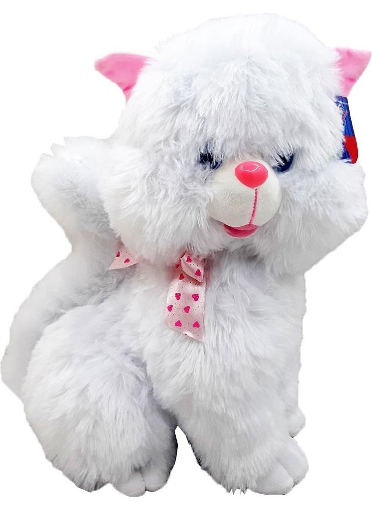 Toys 50 cm Sitting Chubby Cat with Sound PL62585 