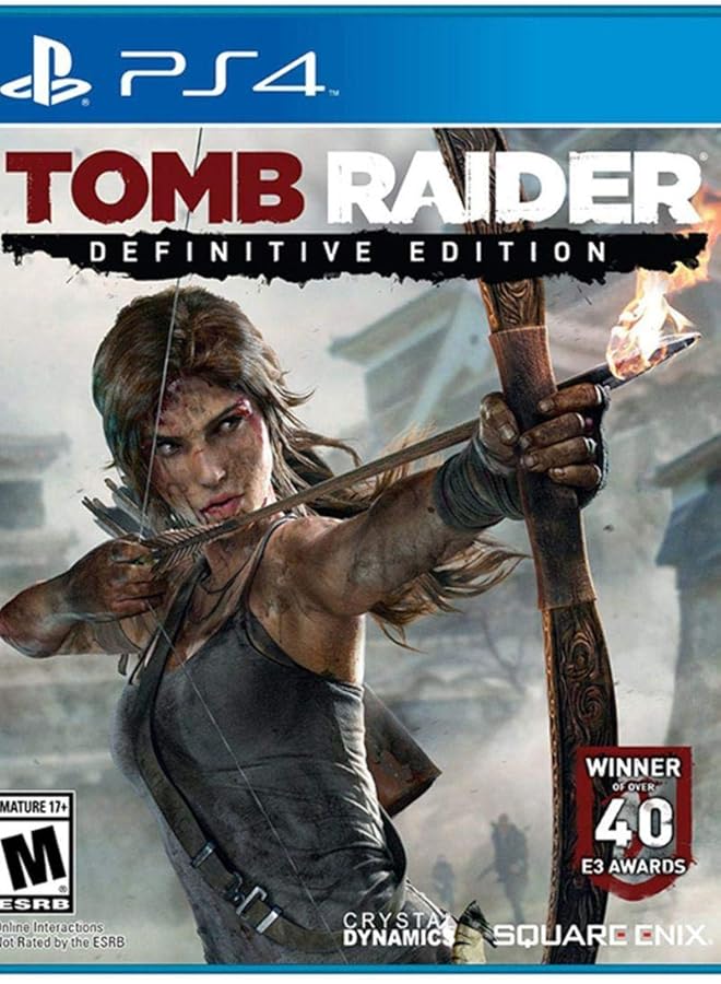SQUARC CNIX Tomb Raider Definitive Edition Playstation 4 By