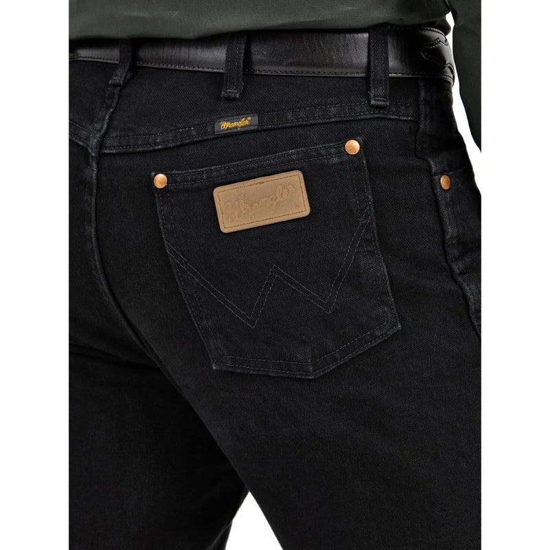 Wranglermens13mwz Cowboy Cut Original Fit Jean Shadow Black - Image 3