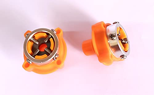 Water Tap Adapter for Washing Machine Orange 2 Pcs  - Image 2