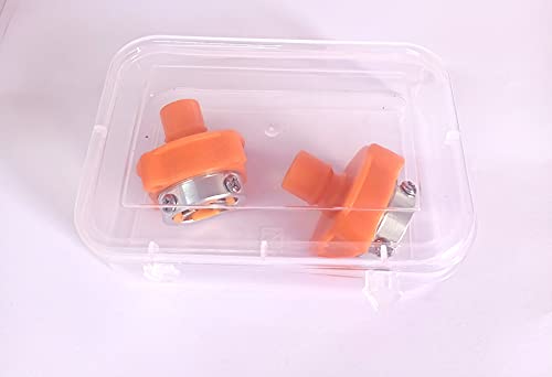 Water Tap Adapter for Washing Machine Orange 2 Pcs  - Image 5