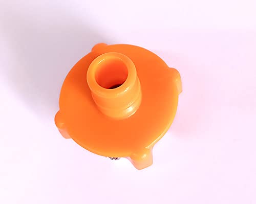 Water Tap Adapter for Washing Machine Orange 2 Pcs  - Image 3