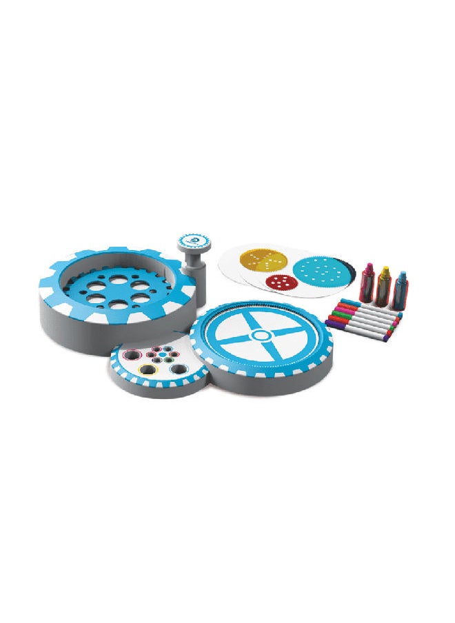 Discovery - Kids Color Creations Dip & Spin Art Maker Set Creative Toy Hands-on Learning - Artistic Expression - Image 1