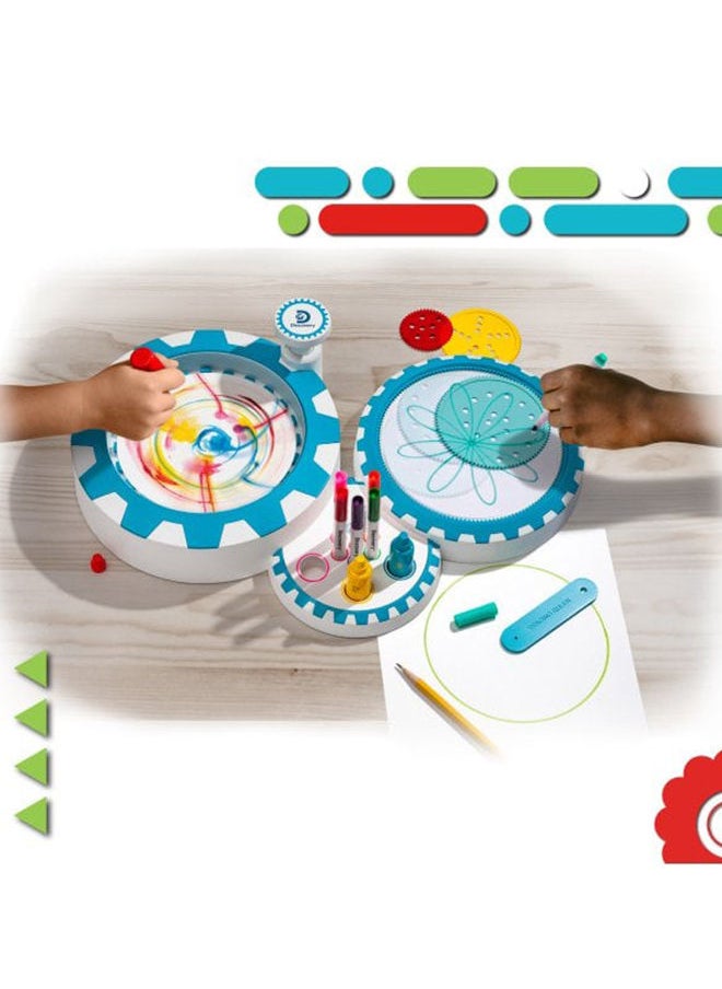 Discovery - Kids Color Creations Dip & Spin Art Maker Set Creative Toy Hands-on Learning - Artistic Expression - Image 1