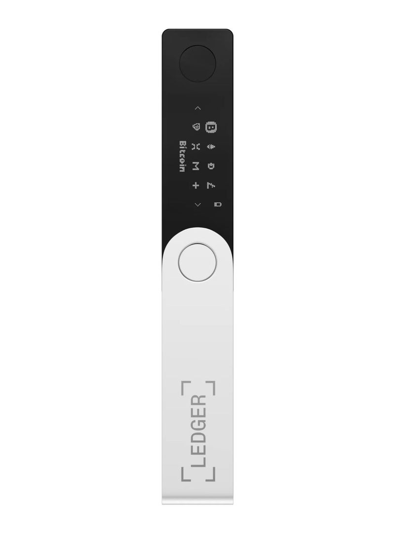 ليدجر نانو إكس | محفظة أجهزة آمنة لتخزين العملات المشفرة وNFT بارد، تدعم الاتصال عبر البلوتوث وType-C، وتدعم أكثر من 5000 عملة. - Image 2