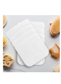 Infinitee Xclusives Infinitee Xclusives Premium Cotton Bath Towels Set of 2, 27 x 54 Inches (70 cm x 140 cm) Soft, Highly Absorbent, Quick Dry Towels - Perfect Towels for Bathroom, Gym, Spa & Hotel (White)  - Image 3