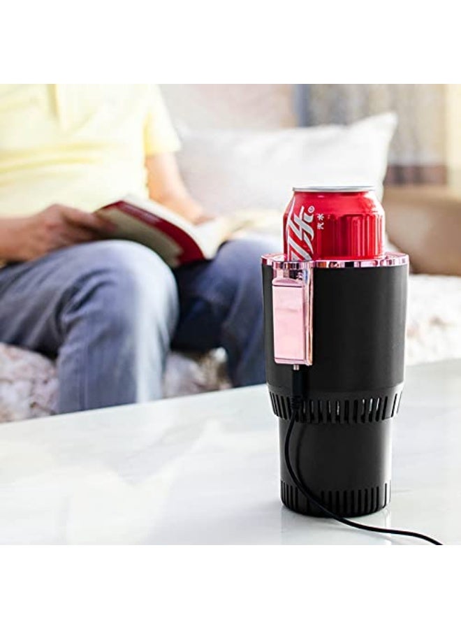 2-in-1 smart car cup, suitable for heating and cooling in cars and offices, smart cooling cup, can be used to cool drinks, drink cans and cup holders. - Image 2