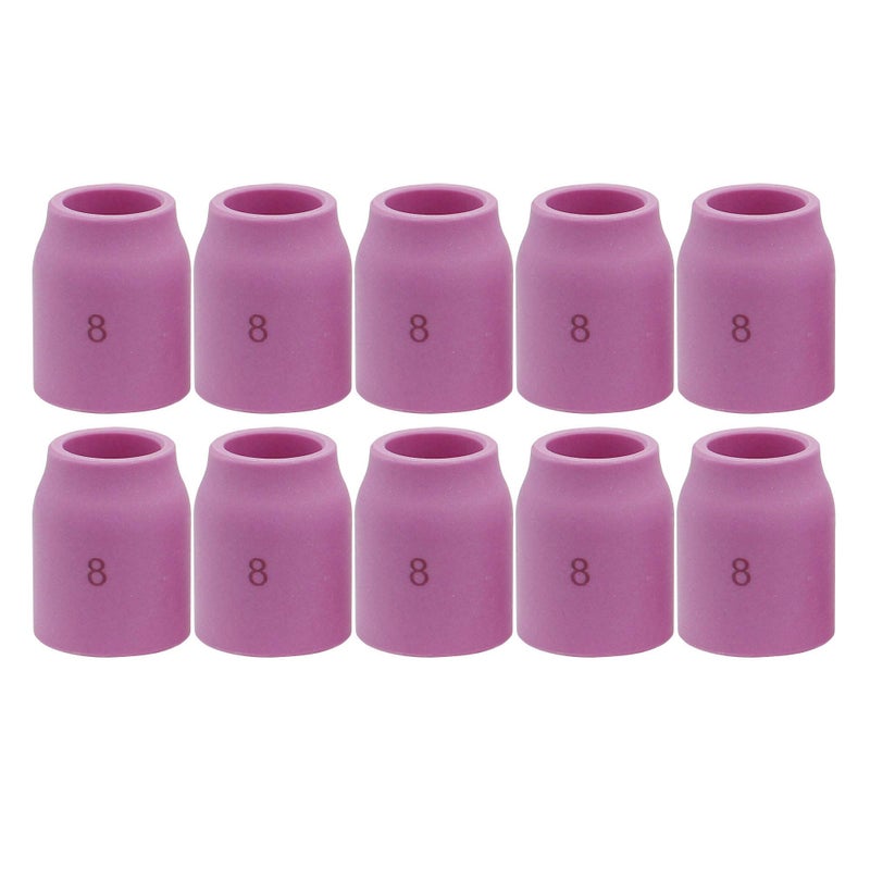 GZTIGWELD 10PK TIG Gas Lens Alumina Nozzle Ceramic Cup 53N61S 8 12 For SR WP 920 SR WP171826 TIG Welding Torch - Image 3