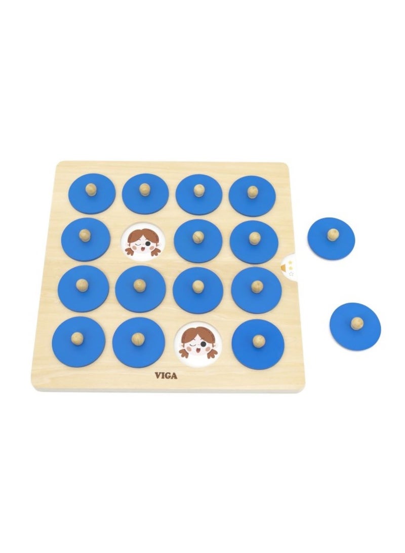 Viga Interactive Wooden Memory Game – Brain-Boosting Fun for Kids - Image 2