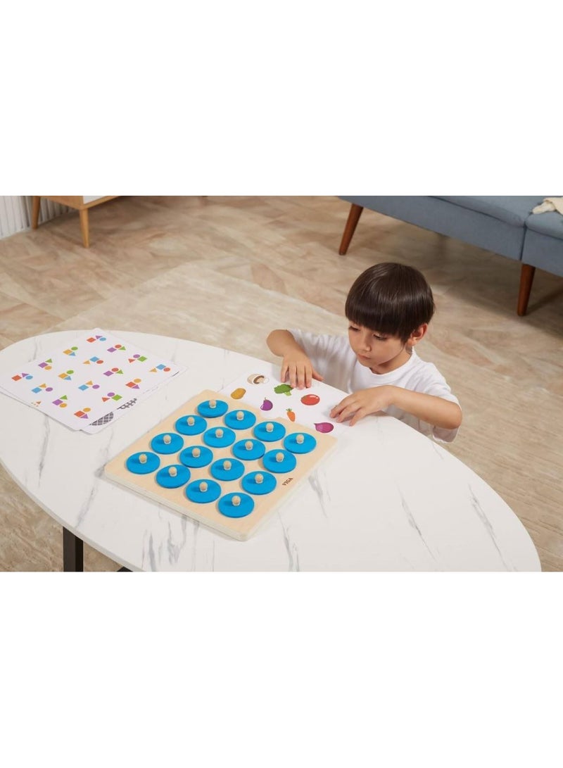 Viga Interactive Wooden Memory Game – Brain-Boosting Fun for Kids - Image 3