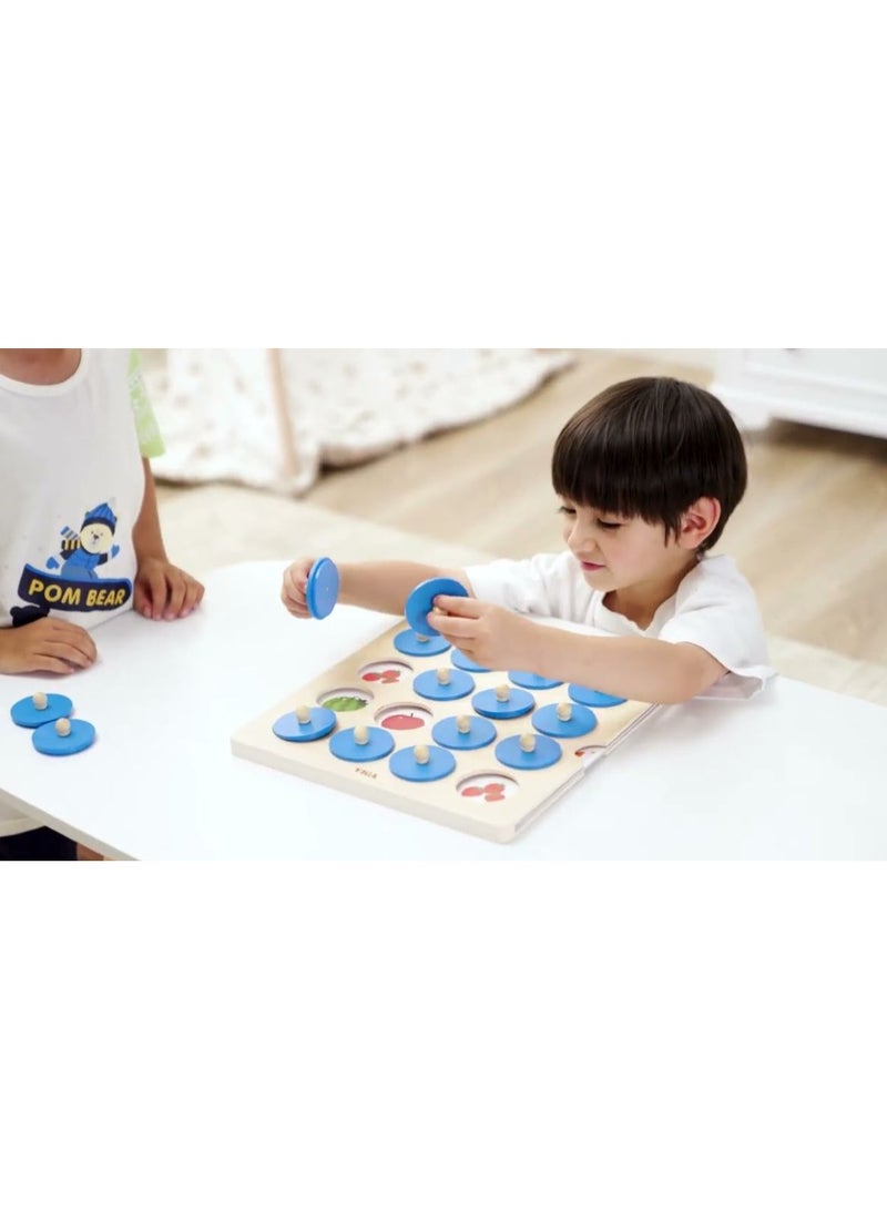 Viga Interactive Wooden Memory Game – Brain-Boosting Fun for Kids - Image 4