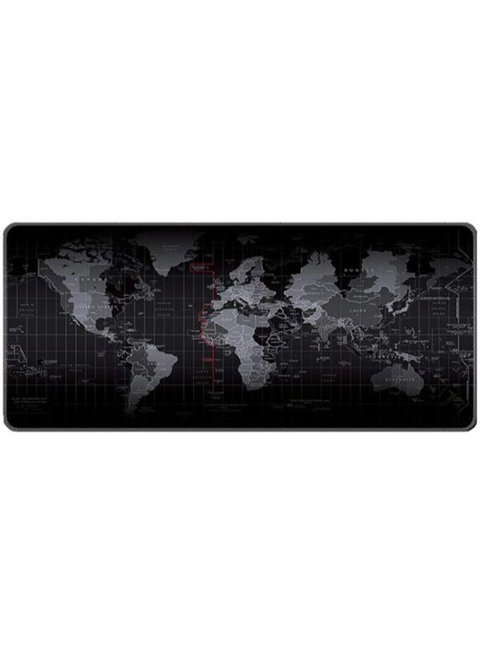 Large Gaming Mouse Pad (60x30cm) - Old World Map Design, Extended Desk Mat with Non-Slip Base for PC Gamer & Office - Image 1