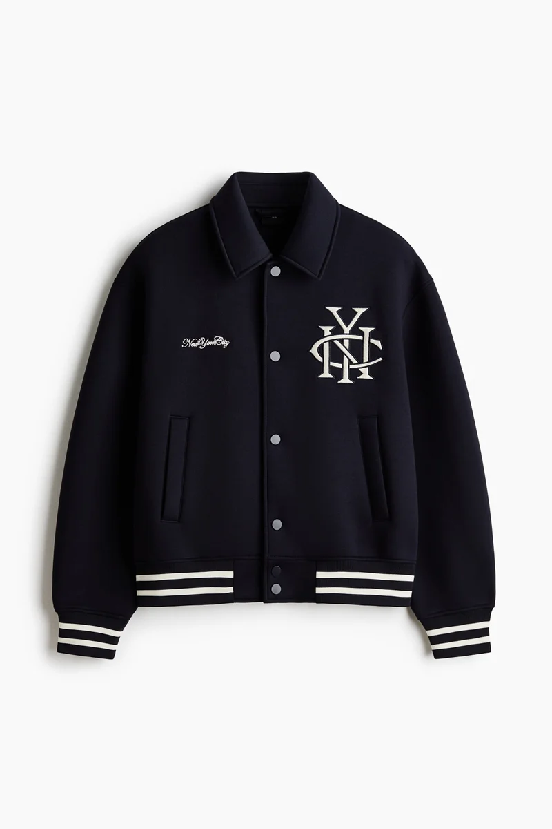 Scuba baseball jacket