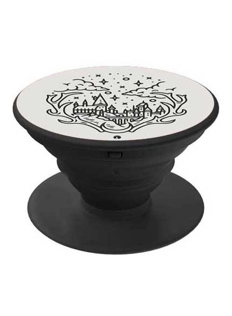 RKN Printed Pop Socket Phone Holder Black/White - Image 2