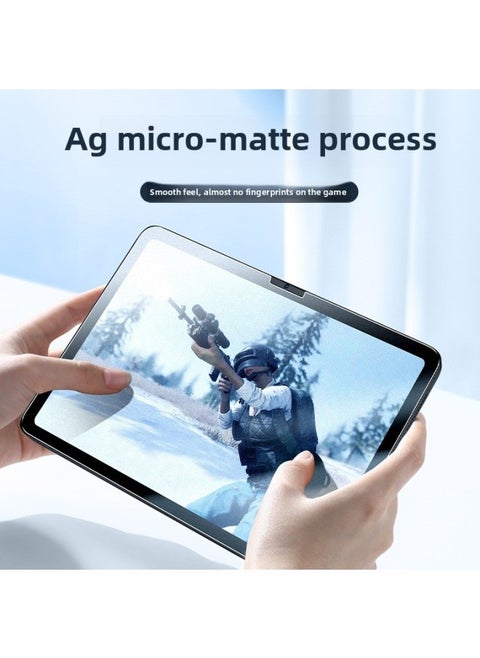 Suitable For Ipadair7 Frosted Tempered Film 24 IPad11 Generation Protective Film For Apple Mini7pro Glass Film-Color:Ag Frosted Nude Film + Packaging-Size:Ipad Pro 13inch 24 Models