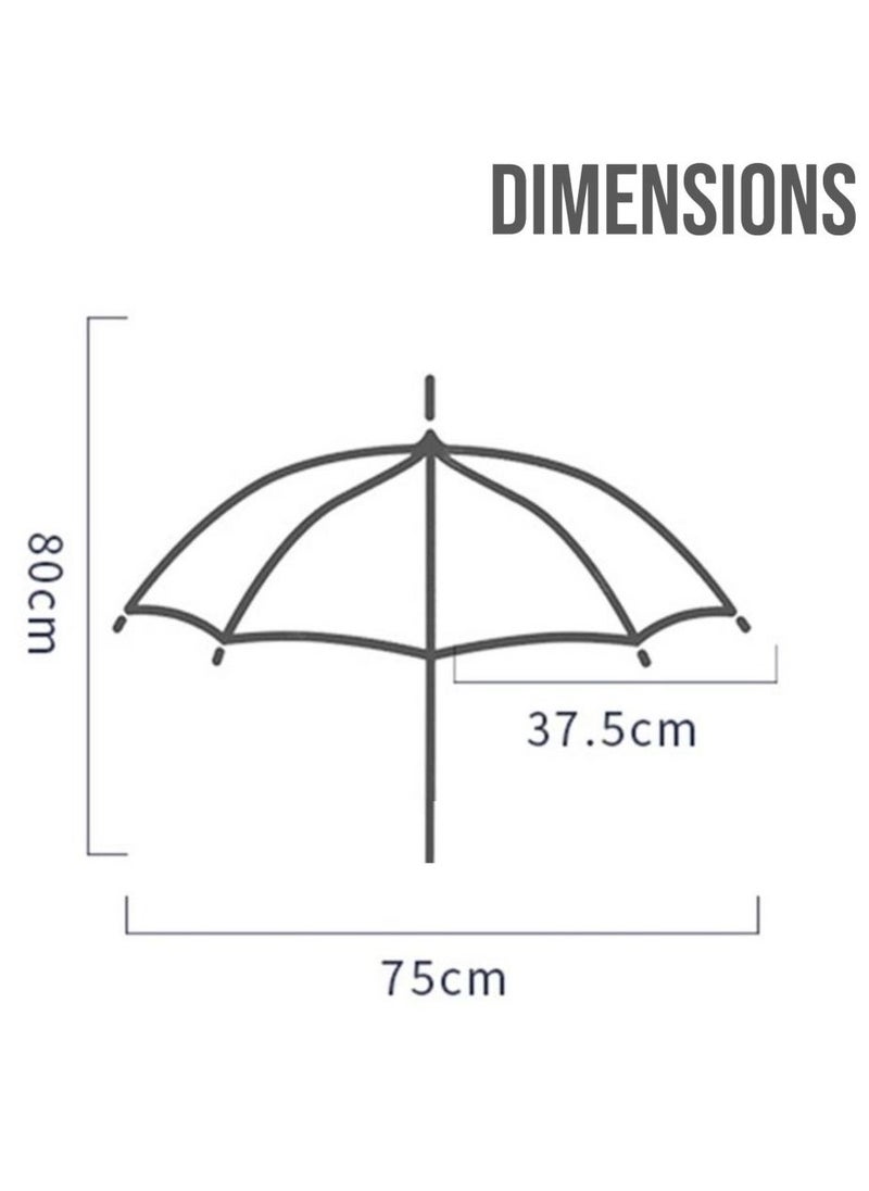 TEKNUM - Universal Stroller Umbrella With Holder Clip Clamp, 360 Degree Rotatable - Black - Image 1