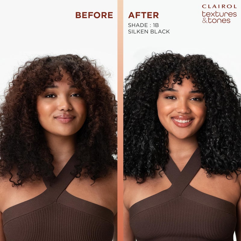 Clairol Textures & Tones Permanent Hair Dye, 5G Caramel Brown Hair Color, Pack of 1 - Image 2