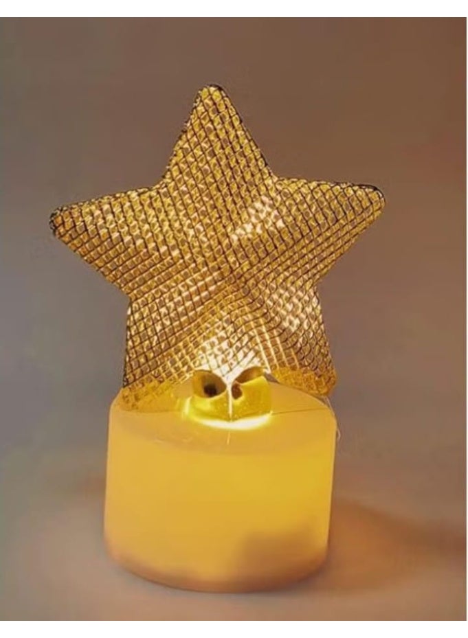 Led Star Night Candle (PACK OF 3) - Image 1