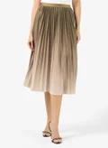 ELLA Ombre Pleat Detail Skirt