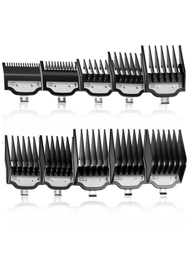 CR8GR8 Compatible with Wahl Clipper Guards Set 10 Pack - Image 1