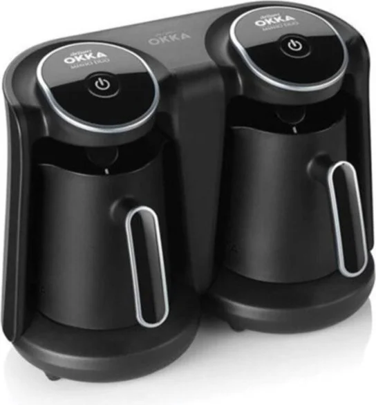 نيكادو OK006-K Okka Minio Duo Turkish Coffee Machine - Chrome