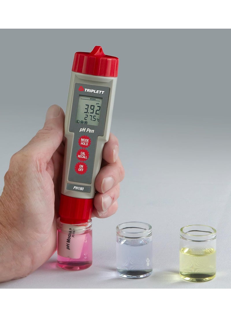 Triplett Triplett PH180 Waterproof PH Tester Pen 0 to 14 pH  - Image 4