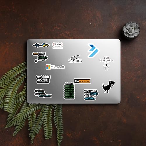 D2C Software Engineer Stickers Pack | 63 Programming Language Stickers for Laptop | Java Python C++ Developer Decals | Tech Professional Gift India - Image 2