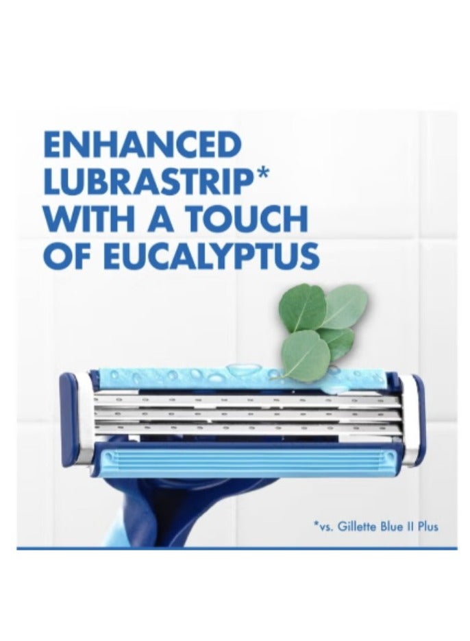 جيليت ماكينة حلاقة بلو 3 كوول للرجال 6 قطع - Image 3