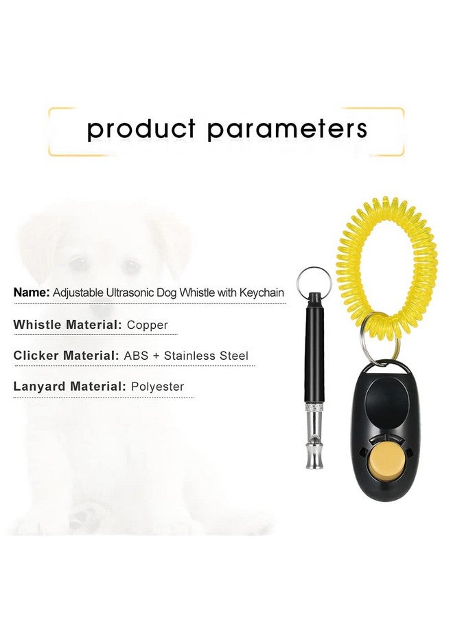 Dog Training Kit Ultrasonic High Pitch Frequency Whistle With Training Clicker And Bark Control Lanyard Training Kit Ideal For Dog And Puppy - Image 4