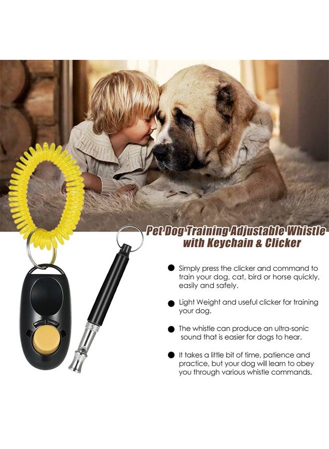 Dog Training Kit Ultrasonic High Pitch Frequency Whistle With Training Clicker And Bark Control Lanyard Training Kit Ideal For Dog And Puppy - Image 5