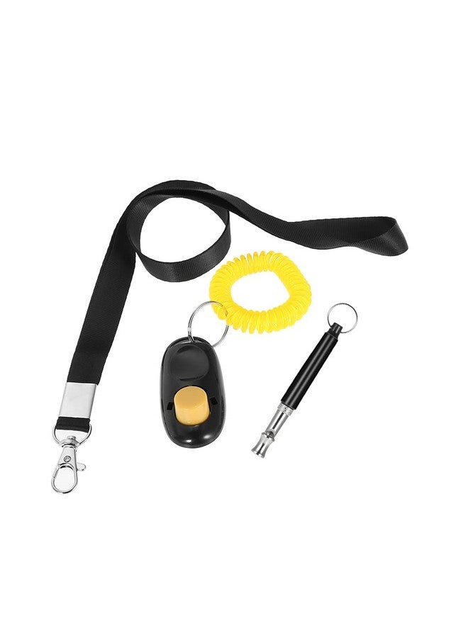 Dog Training Kit Ultrasonic High Pitch Frequency Whistle With Training Clicker And Bark Control Lanyard Training Kit Ideal For Dog And Puppy - Image 1