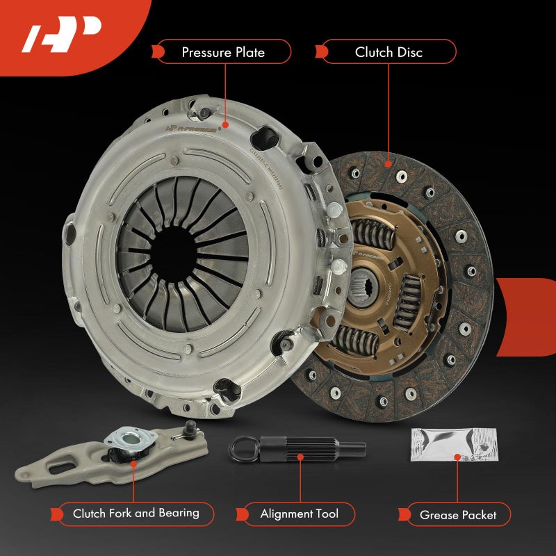 A-Premium Transmission Clutch Kit with Clutch Fork Compatible with Smart Fortwo 2008-2015 1.0L - Image 2