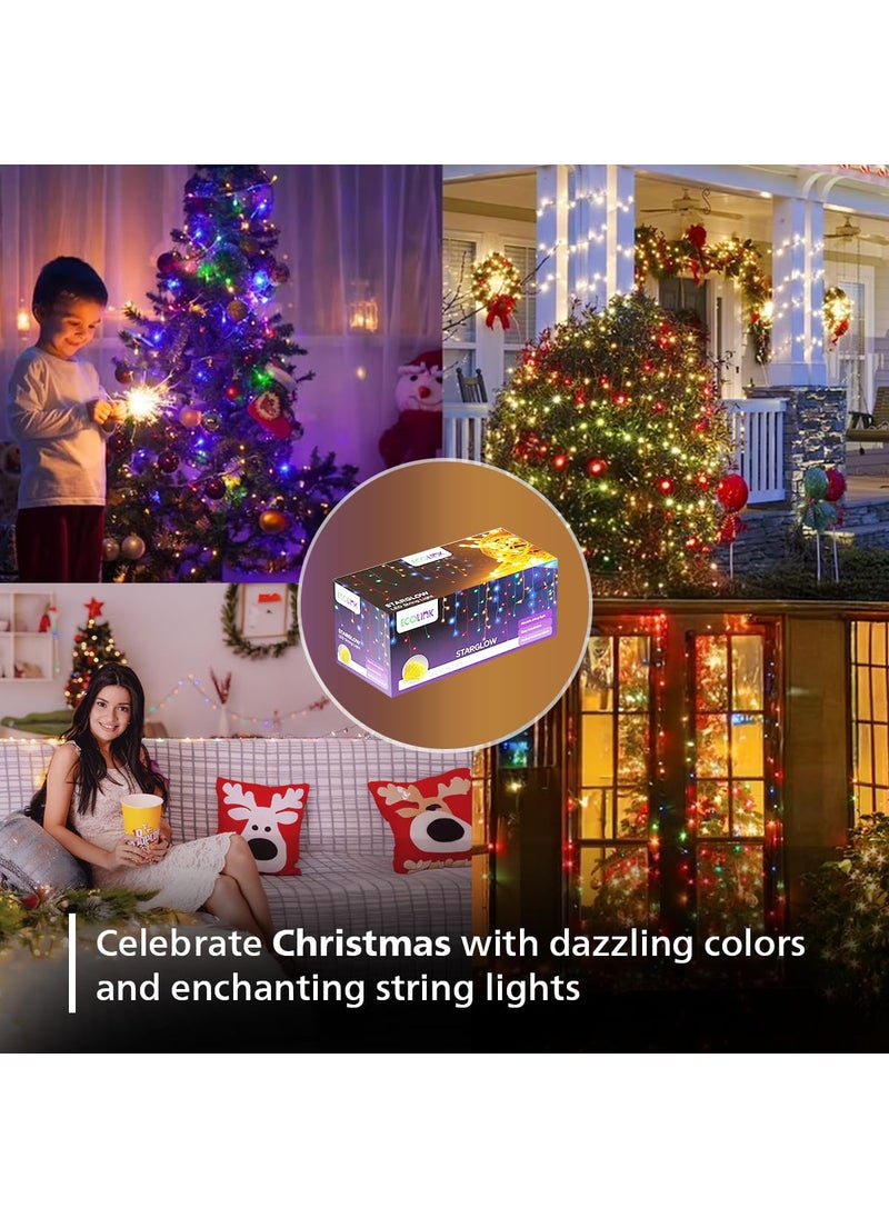 ECOLINK EcoLink StarGlow 9 Meter 48 LED String Light Decorative LED String Light for Home Decoration Plug Play Ladi Light for Indoor Outdoor Decorations Multi colour Pack of 1  - Image 5