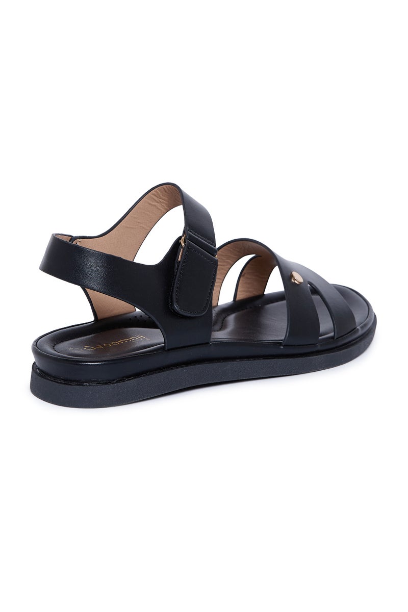 Geoomnii Comfort Slide Sandals for Women – Cushioned Slip-On Casual Sandals for Daily Wear, Home, Travel & Walking - Image 3