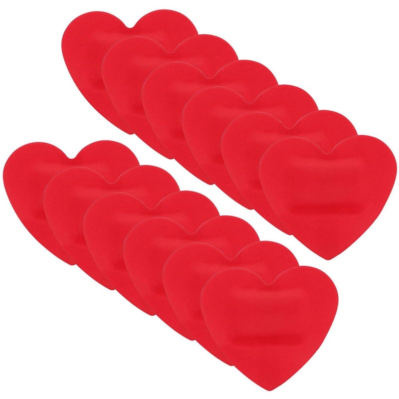 Heart Shaped Adhesive Bandages 30pcs Small Wound Care Patches Breathable First Aid - Image 2