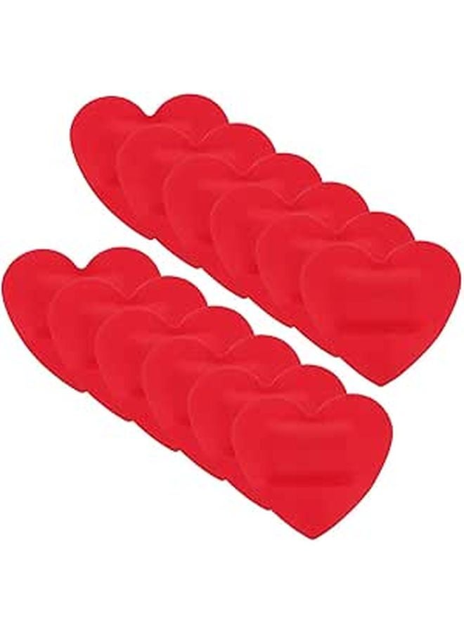 Heart Shaped Adhesive Bandages 30pcs Small Wound Care Patches Breathable First Aid - Image 1