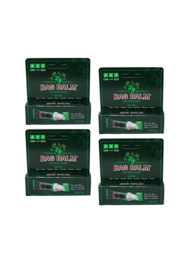 Bag Balm - 0.33 Ounce On-the-Go Tube (4-Pack)