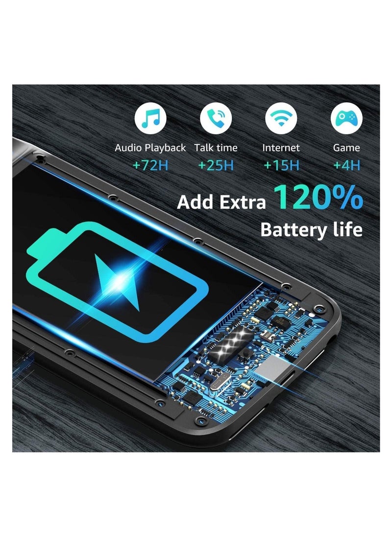 BGM - Battery Case for iPhone 6s Plus/6 Plus/7 Plus/8 Plus,4000mAh Portable Charging Case External Battery Pack - Image 1