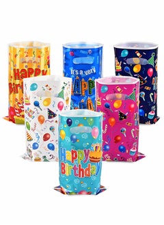 Excefore Kids Party Favors Bags, 60 Pcs Birthday Goodie Candy Bags, Small gift bag Party Goody Favor Bags for Kids Birthday, Loot Bags for Kids Birthday Party  - Image 1