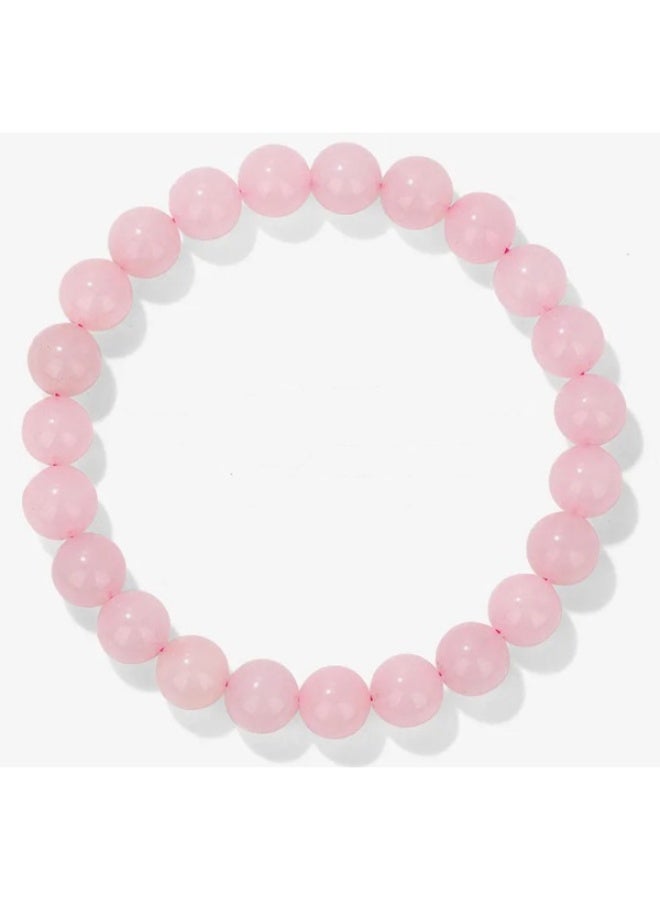 Natural Stones Yoga Bracelet Stress Relief Crystal Healing Beaded Bracelets 8mm Mantra Stretchy Handmade Bracelets Inspirational Gifts with Message Card - Image 2