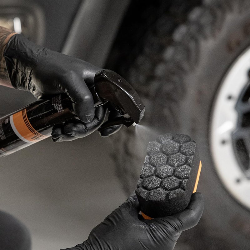 CERAKOTE Foam Applicator Pad (Pack of 3) - Durable Foam Material - Textured Application Surface for Automotive Tire Coatings User tested optimized build - Image 3