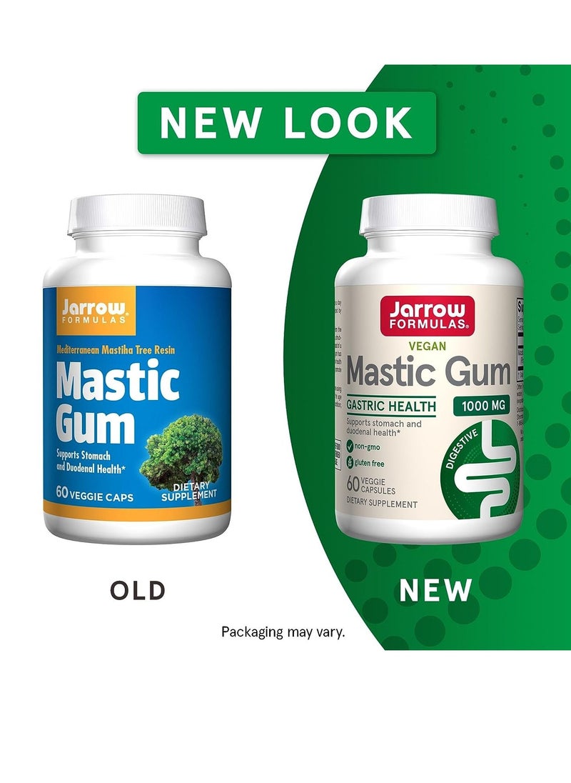 jarrow formulas - Mastic Gum 500 mg 60 Veggie Capsules - Image 1