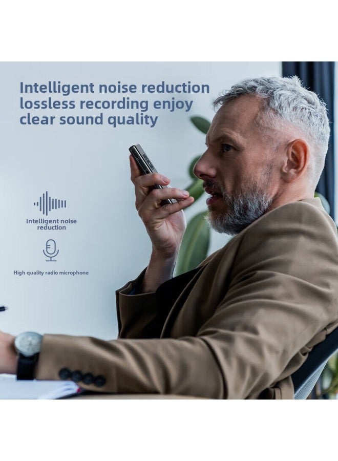 Deli MP301 Professional Recording Pen Intelligent Noise Reduction Portable Recording Pen For Students' Portable Office Meeting In Class-color:75611 Large Screen Display (16G Memory)-capacity:16GB - Image 4