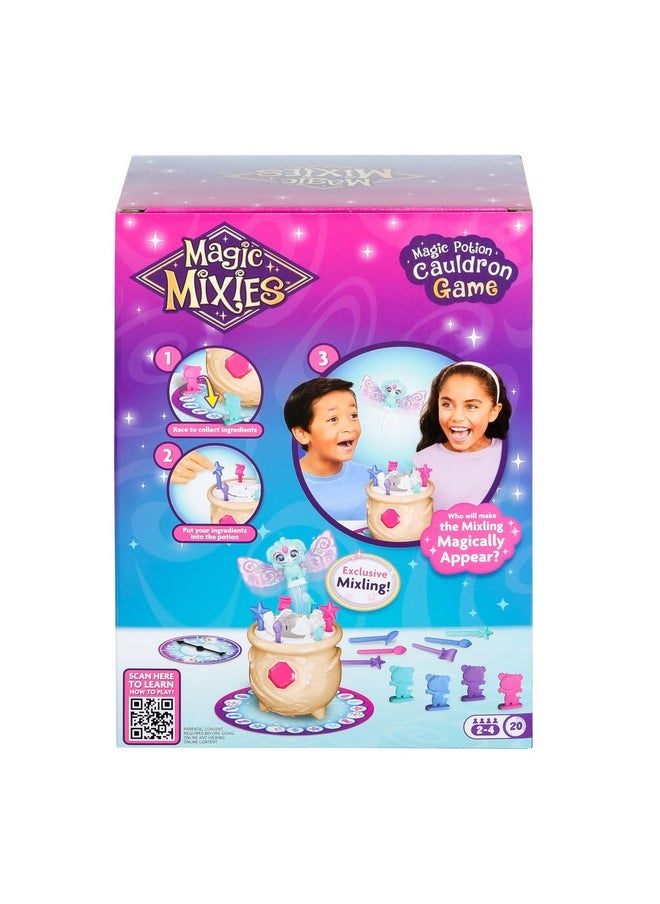 Magic Mixies - Magic Mixies Magic Potion Cauldron Game. Place The Magic Ingredients Into The Cauldron and Make The Exclusive Mixling Leap Up and Out to Win - Image 1
