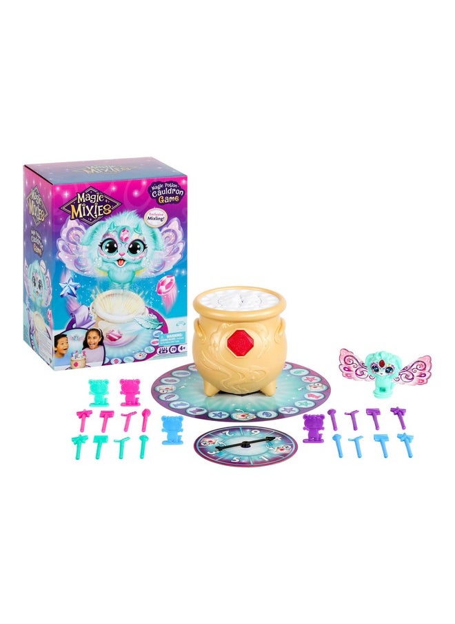 Magic Mixies - Magic Mixies Magic Potion Cauldron Game. Place The Magic Ingredients Into The Cauldron and Make The Exclusive Mixling Leap Up and Out to Win - Image 1