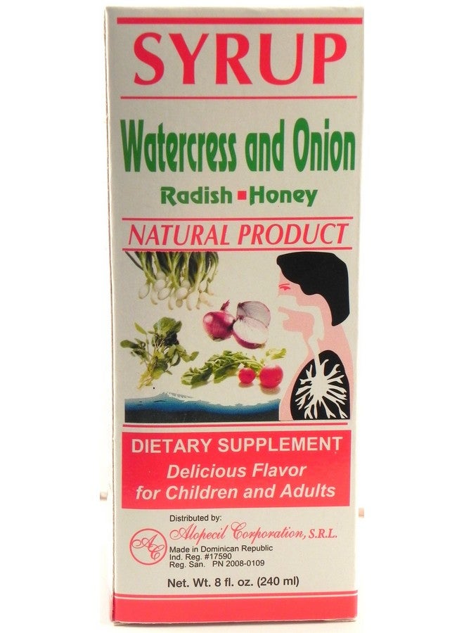 Alopecil Jarabe Berro Y Cebolla Rabano Y Miel 8oz