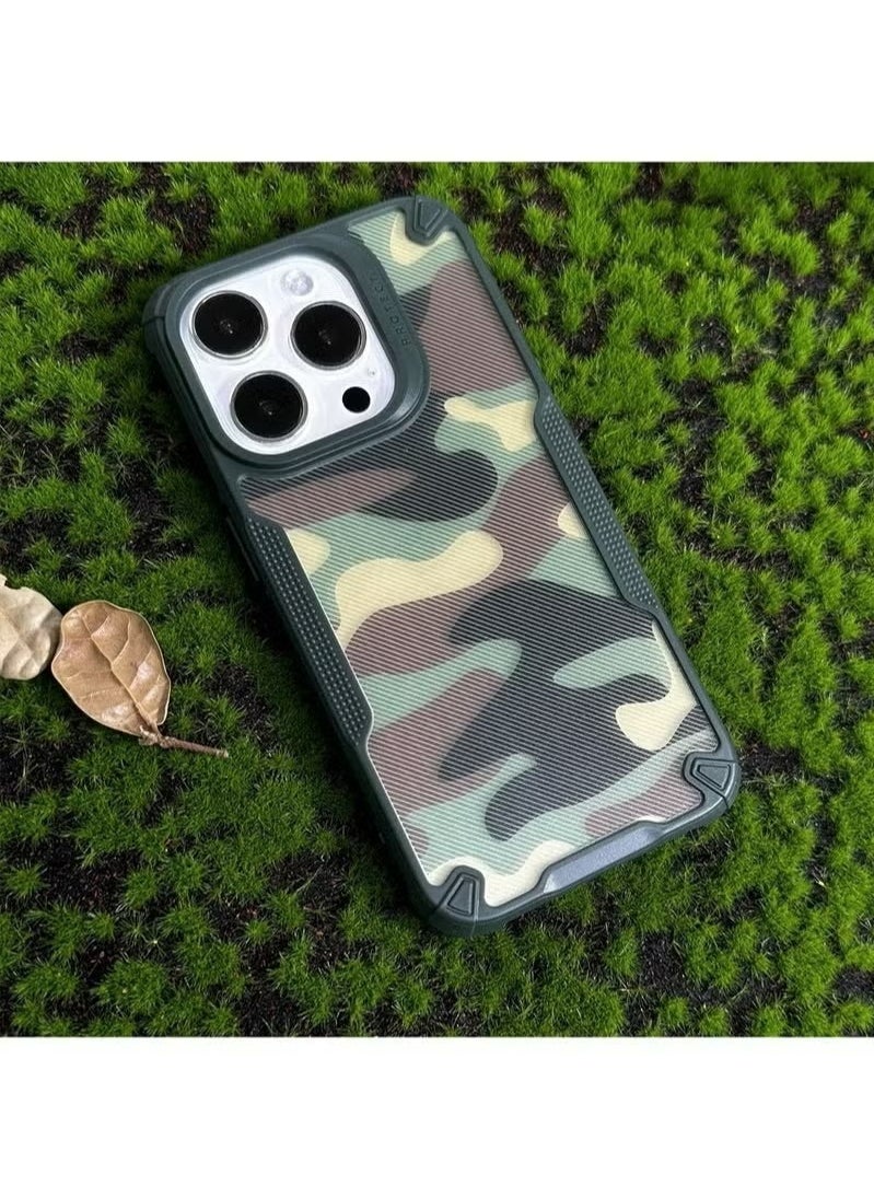 X-level Compatible With iPhone 15 Pro Case Cover Men Boy Hard Back Heavy Duty Shockproof Advanced Protective Bumper Cover Military Design Accessories Protector Protection  - Image 4