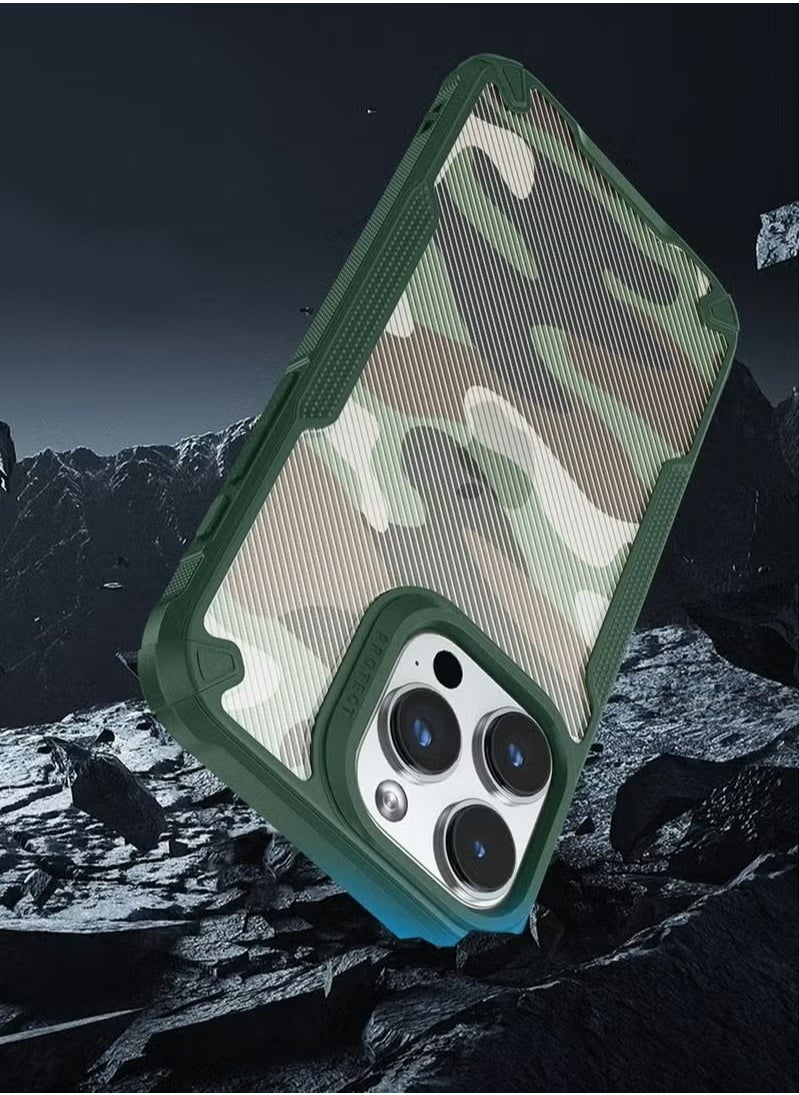 X-level Compatible With iPhone 15 Pro Case Cover Men Boy Hard Back Heavy Duty Shockproof Advanced Protective Bumper Cover Military Design Accessories Protector Protection  - Image 5